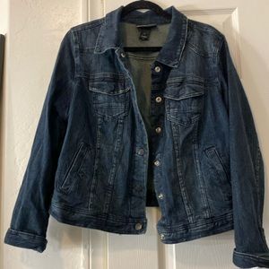 Classic jean jacket by Lane Bryant